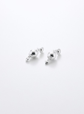 Apt702 2024SS Pearls Earrings 925纯银 珍珠桃心耳环 小众耳饰