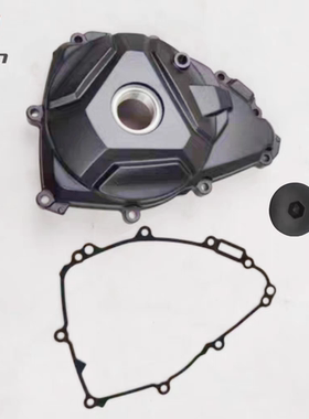 珠峰凯越321隆鑫KE350左前盖左盖磁电机盖视孔盖左装饰盖