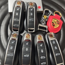 适用于保时捷卡宴 911 718帕拉梅拉钥匙模型保时捷原车钥匙壳智能