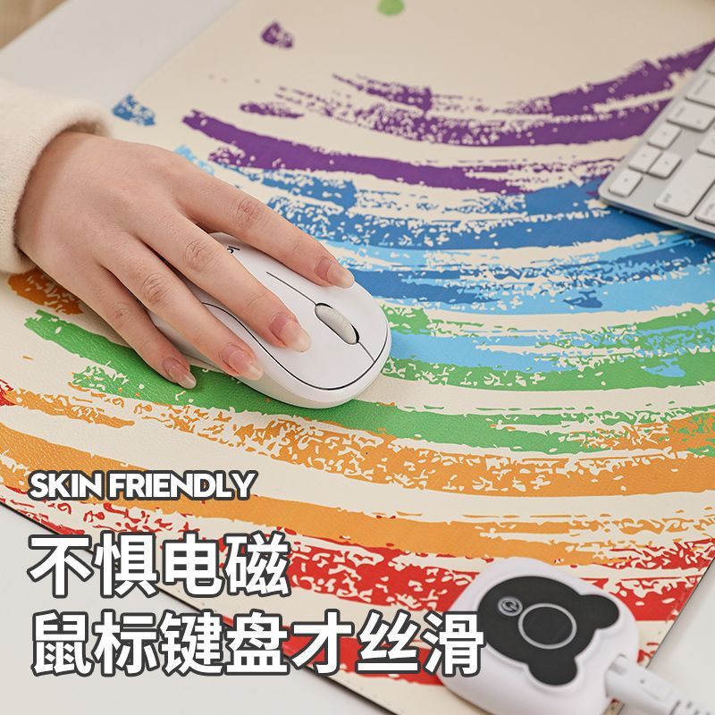发热暖桌垫办公室桌面鼠标写字暖手电暖加热暖桌宝电热加热暖手垫