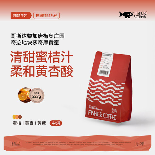 啡舍哥斯唐梅奥黄蜜手冲咖啡豆