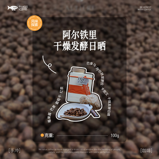 FISHER啡舍巴拿马阿尔铁里庄园卡图艾干燥发酵日晒手冲咖啡豆100g