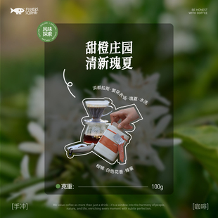 227g 100g Fisher 啡舍洪都拉斯繁花农场瑰夏水洗手冲咖啡豆