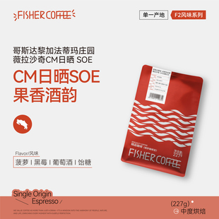 FISHER啡舍 咖啡豆227g F2哥斯达黎加二氧化碳浸渍日晒SOE庄园意式