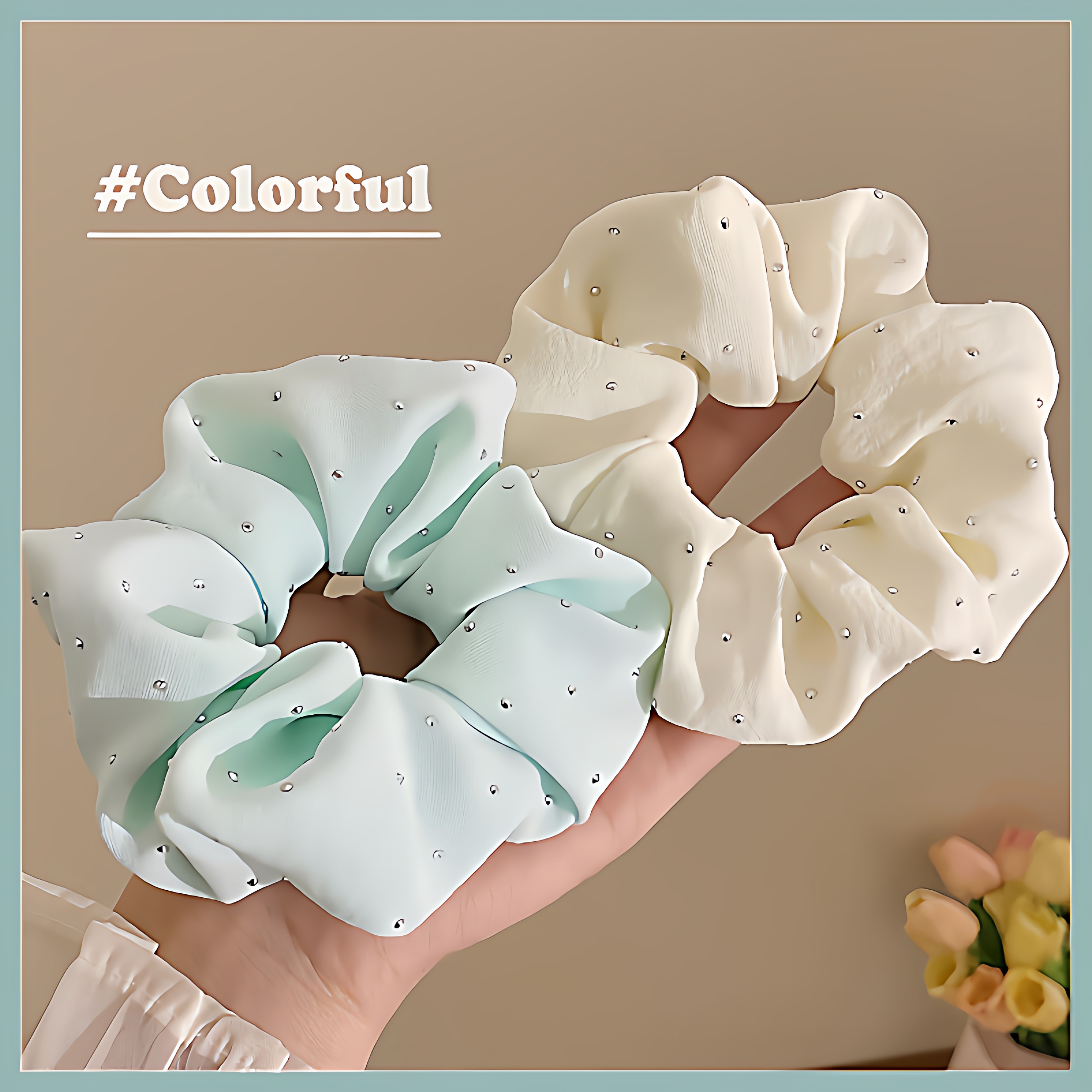 烫钻满天星大肠发圈女生设计橡皮筋搭配甜美蓬松日常洗漱简约头绳,户外/登山/野营/旅行用品,旅行发卡,淘宝优惠券,粉丝福利购,淘宝优惠卷