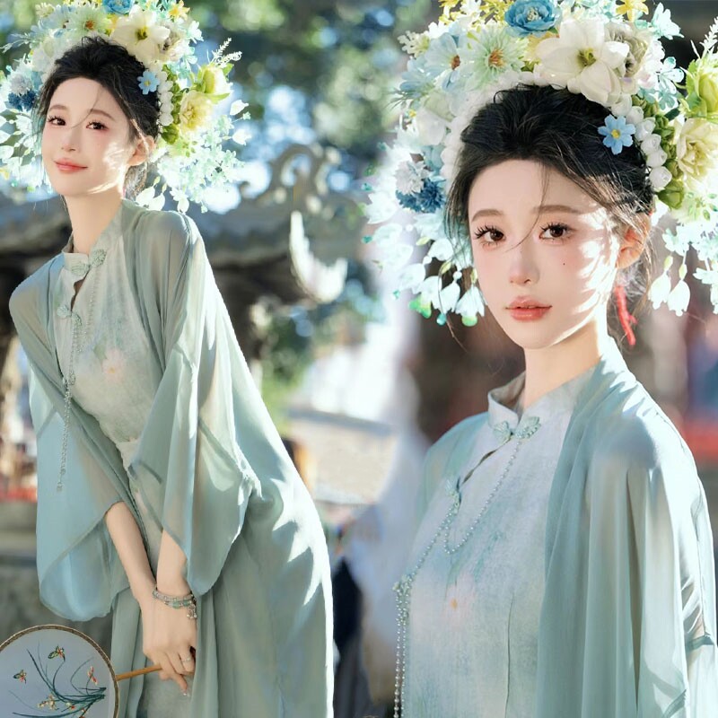 影楼新款孕妈咪唯美写真摄影服装