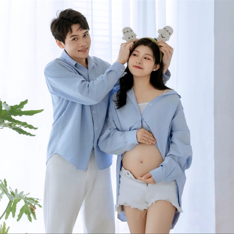 影楼新款孕妈咪唯美写真摄影服装
