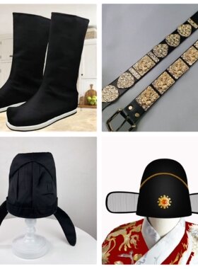 影楼情侣唐宫夜宴风拍照服装配饰
