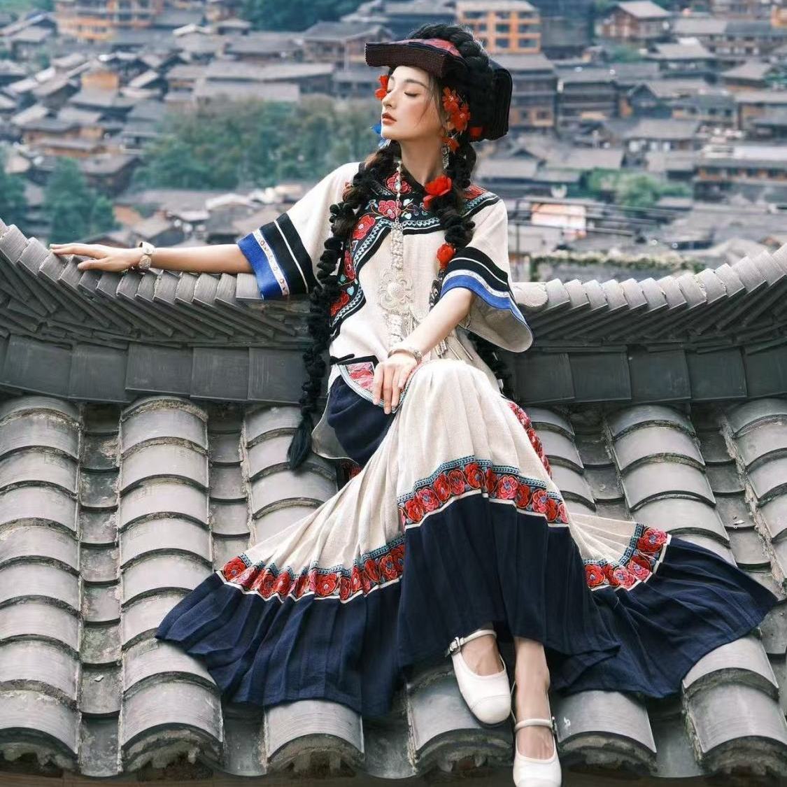 写真少数民族写真摄影套装