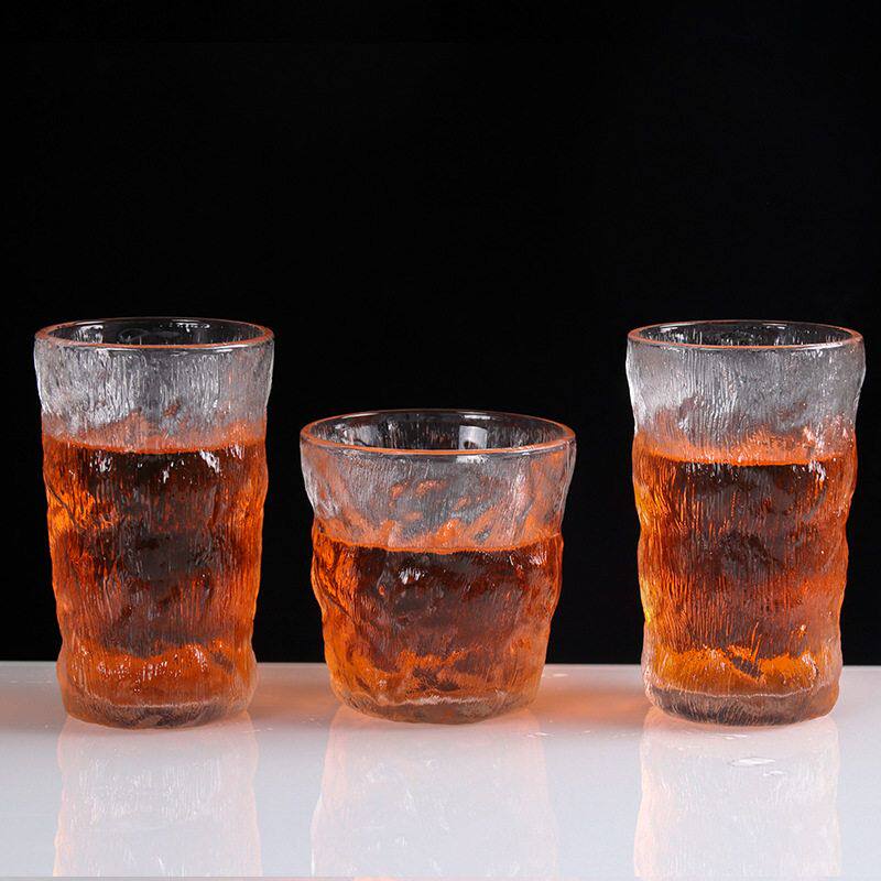 买一送一｜冰川纹玻璃杯高颜值家玻璃杯