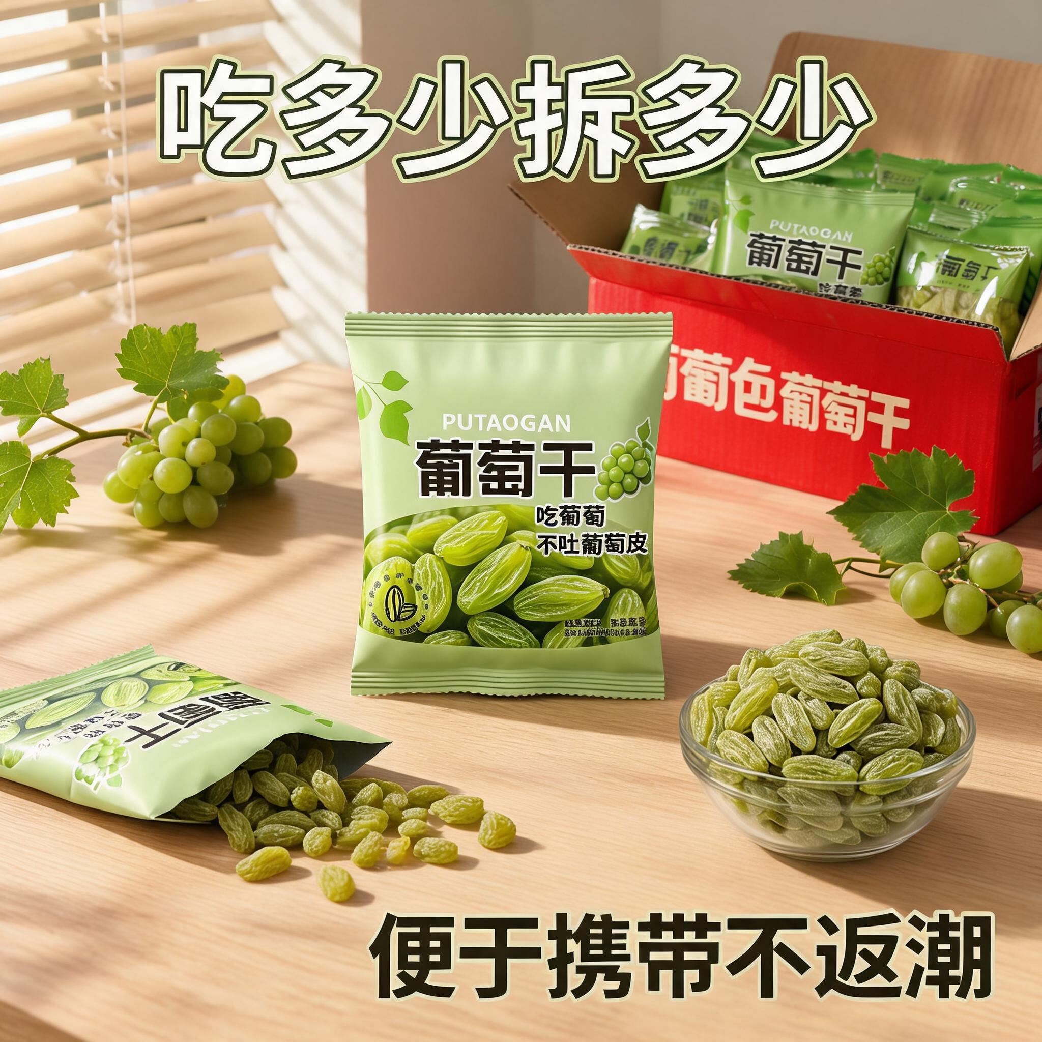 新疆葡萄干独立包装开袋即食