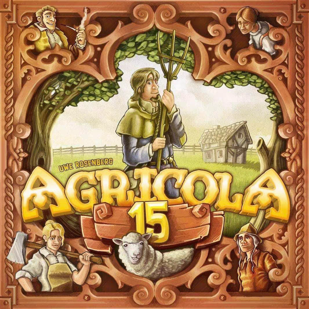 农家乐 农场主 15周年纪念版 Agricola 15繁体中文正版 台湾到付