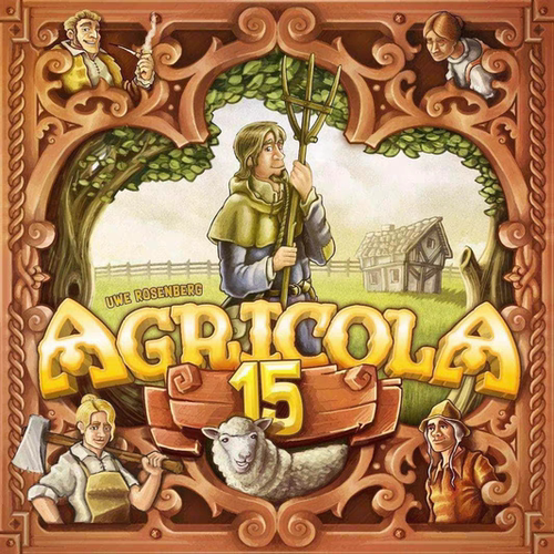 农家乐 农场主 15周年纪念版 Agricola 15繁体中文正版 台湾到付