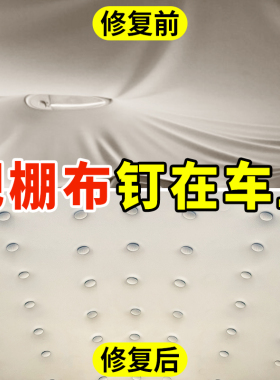 汽车顶棚布脱落修复钉固定卡扣小轿车内饰改装贴翻新专用图钉免拆
