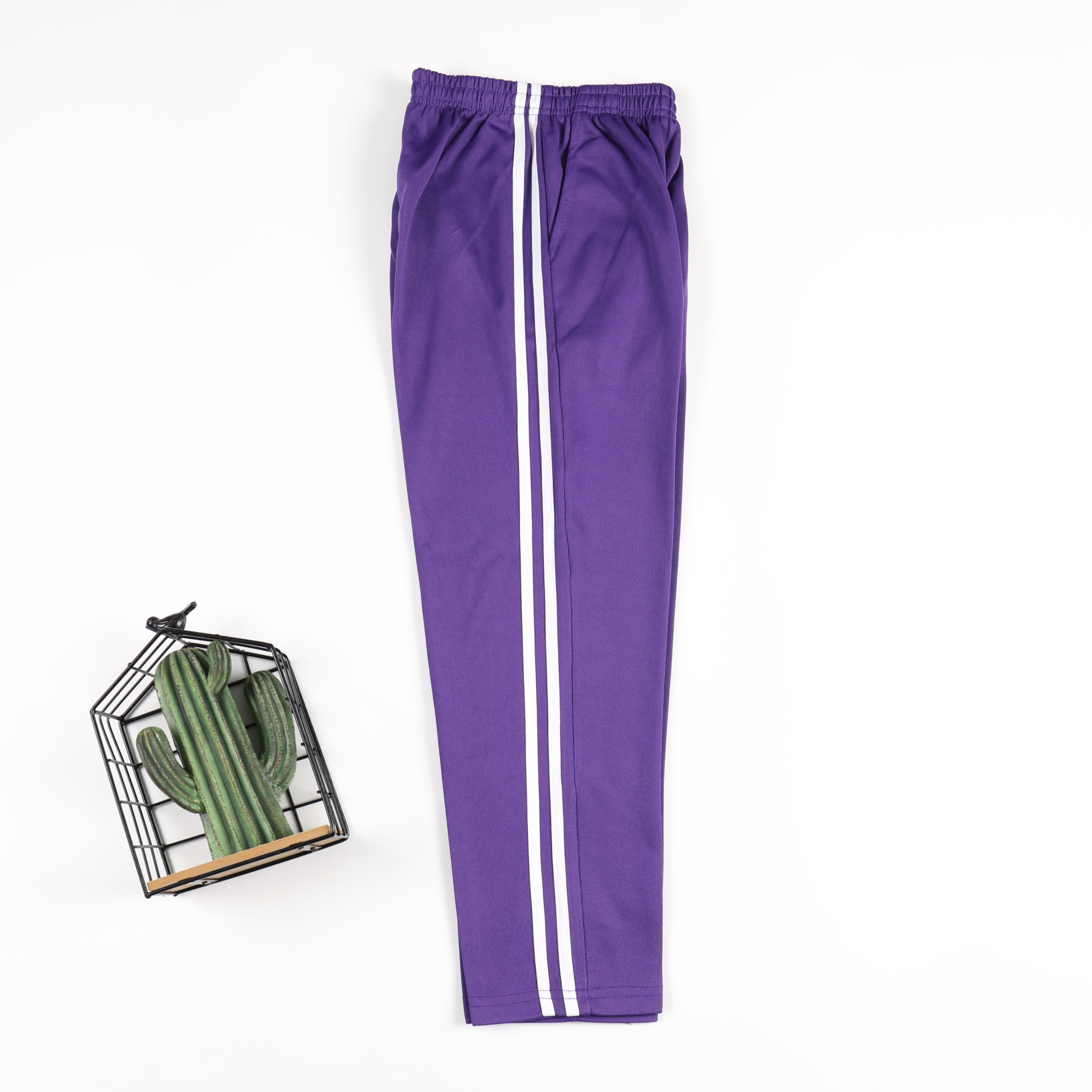 春夏款紫色校服裤运动长裤直筒高中生校服裤长裤全国通用校服裤