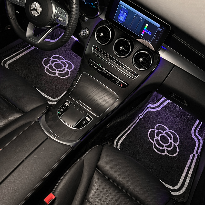 汽車腳墊絲圈通用前后排地毯