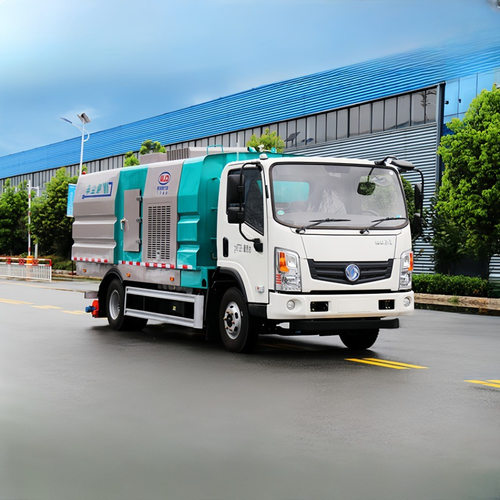 东风纯电动5.5方双电机吸尘车新能源市政路面环卫车路面清扫车