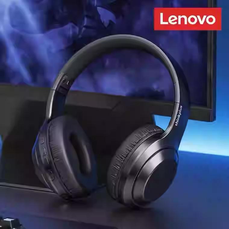 联想TH10头戴式蓝牙耳机无线电竞游戏重低音耳麦学生党女降噪主动