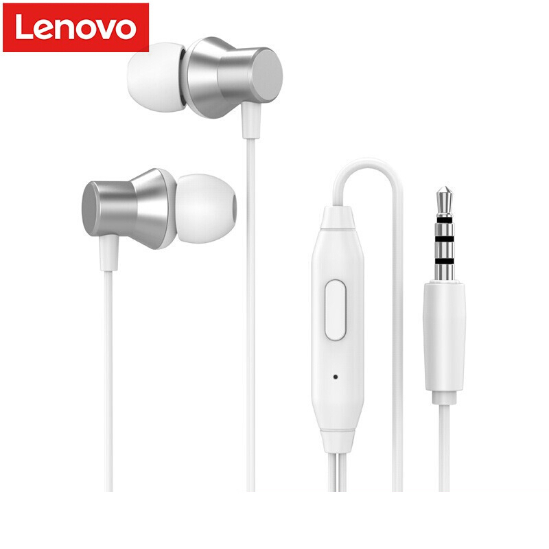 Lenovo/联想HF130有线半入式耳机通用电脑手机vivi0华为oppo苹果 影音电器 普通有线耳机 原图主图