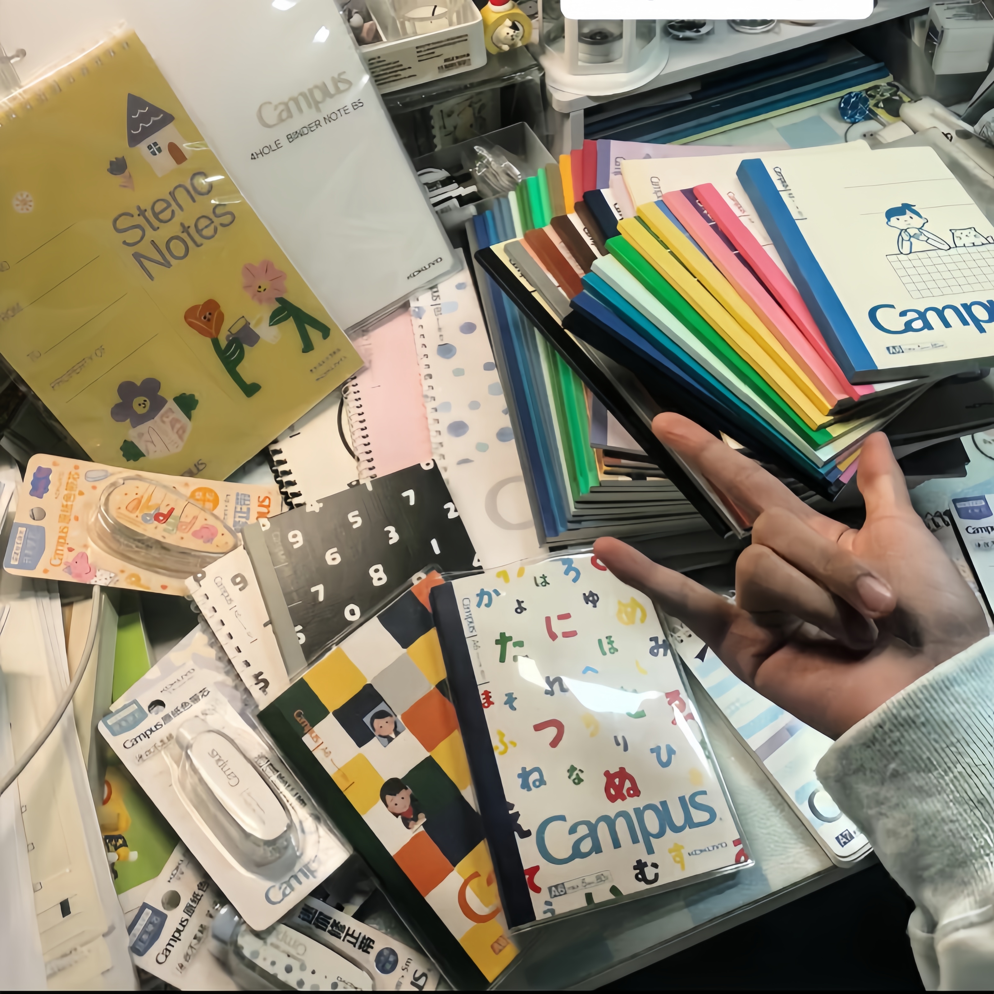 国誉sousou联名A6小本子方格本