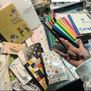 日本KOKUYO国誉sousou联名A6小本子方格本B5点线本治愈系高颜值笔记本学生用diy日记本备忘本无线胶装 订 本装