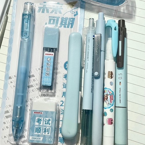 ZEBRA斑马涂卡笔考试用0.5哑光色