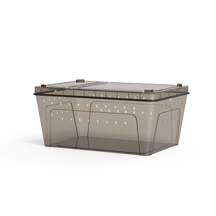 乌龟隔离盒爬虫饲养盒爬宠箱养蚕宝宝蜘蛛角蛙蜗牛宠物昆虫乌龟缸