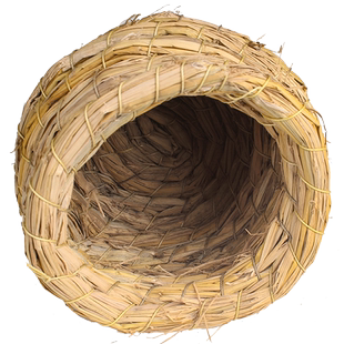鹦鹉鸟窝草编草窝鸟笼配件鸟具用品鸽子绣眼八哥大号养殖繁殖鸟巢