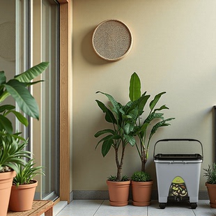 水龙头EM菌厨余垃圾堆肥桶波卡西堆肥桶带轮室内发酵桶阳台校园