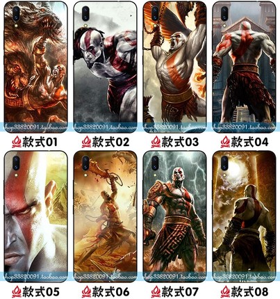 适用于vivox9壳手机x9s女款x20硅胶套plus玻璃x21潮男y85战神奎托斯