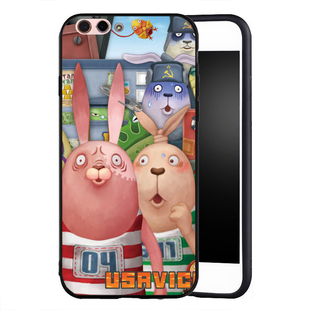 适用于华为oppor9s壳手机R11r9软壳r11splus磨砂男女款定制监狱兔mi