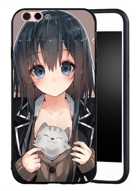 适用于华为OPPOR11壳手机R11sR9硅胶R9SPLUS潮男女款雪之下雪乃mi