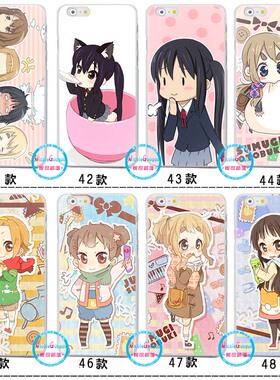 适用于8plus保护壳iPhone/12/plus壳手机卡通se7/x/13轻音少女K-ON