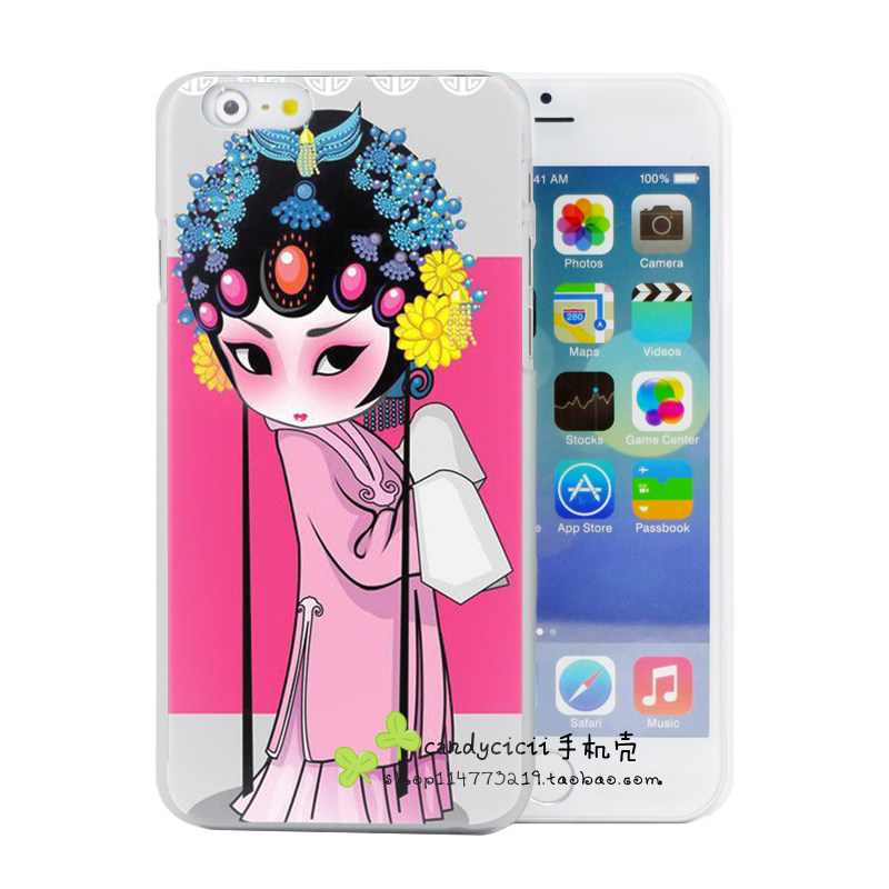 适用于华为中国风京剧古典美女8/X7plus 125s手机软壳P10mate9荣耀9