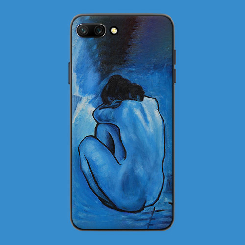 适用于欧美油画荣耀v30pro手机壳v20/v40少女50se/30s/20美术生9/60