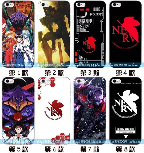 适用于华为X手机壳iphone87P硅胶8plus全包12潮男13女EVA福音战士mi