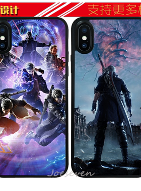 适用于华为DevilMayCry鬼泣5手机壳XSMAX苹果11防摔12软11pro游戏XR