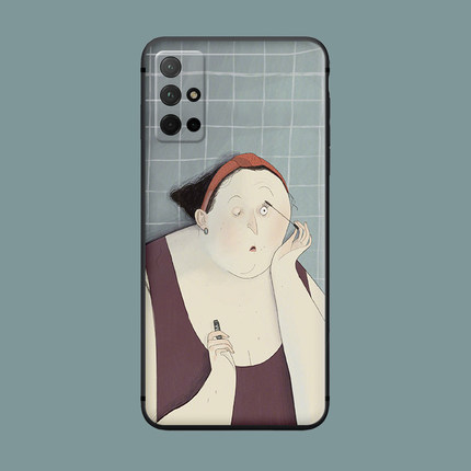 适用于荣耀v30pro/v40/v20手机壳30s/20精致女生趣味文艺60磨砂50se