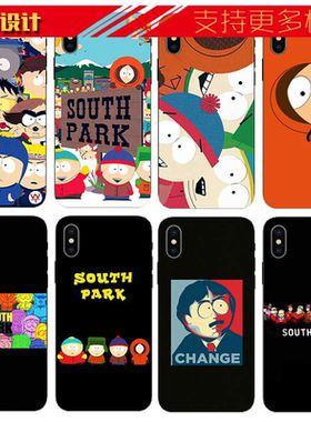 适用于华为南方公园SouthPark手机壳苹果11PROXSMAXS78PLUSP30小米