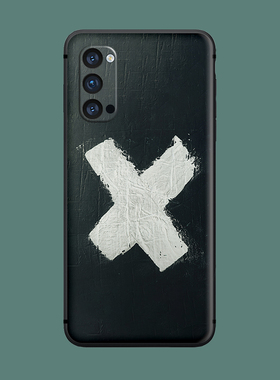 适用于oppo手机壳Reno/5/7se硅胶软R17/R15黑色Findx3pro/ace2简约