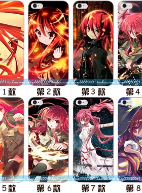 适用于华为8手机壳iphone7/12硅胶plus全包X13男女款se灼眼的夏娜mi