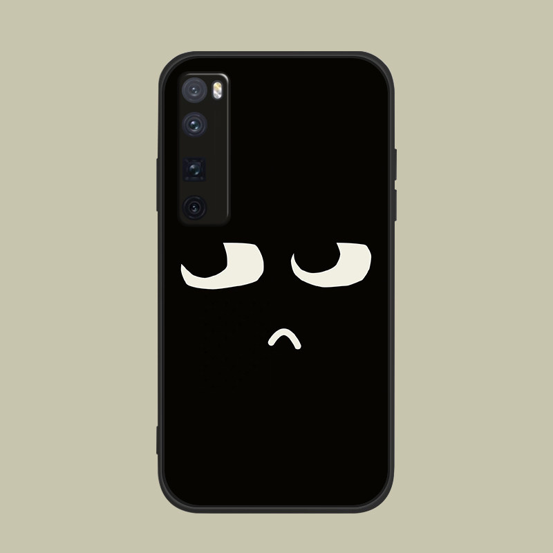 适用于卡通趣味华为nova9/8se/手机壳7pro沮丧表情包5i硅胶防摔软4