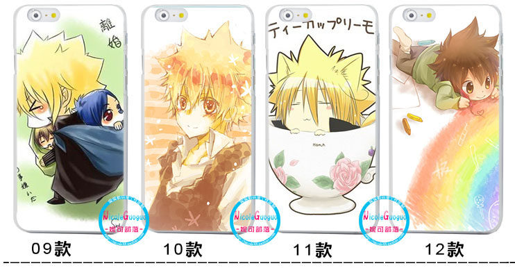 适用于华为q版彭格列家庭教师iphone128 12 plus壳手机13/x7 plusmi