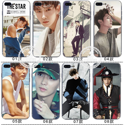 适用于韩国明星李准基iphoneXS//11plus/7P手机软壳硅胶保护套X/11