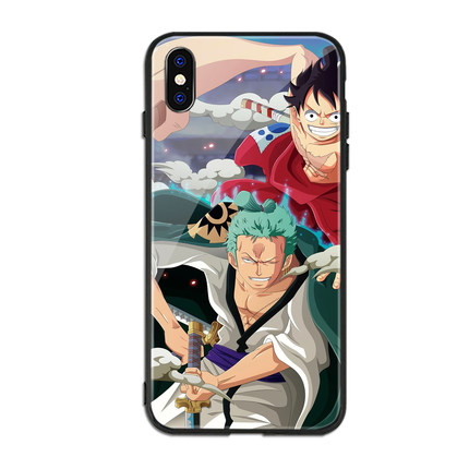 适用于华为海贼王壳手机OPPOReno苹果11全包p40mate30Pro小米vivoX9