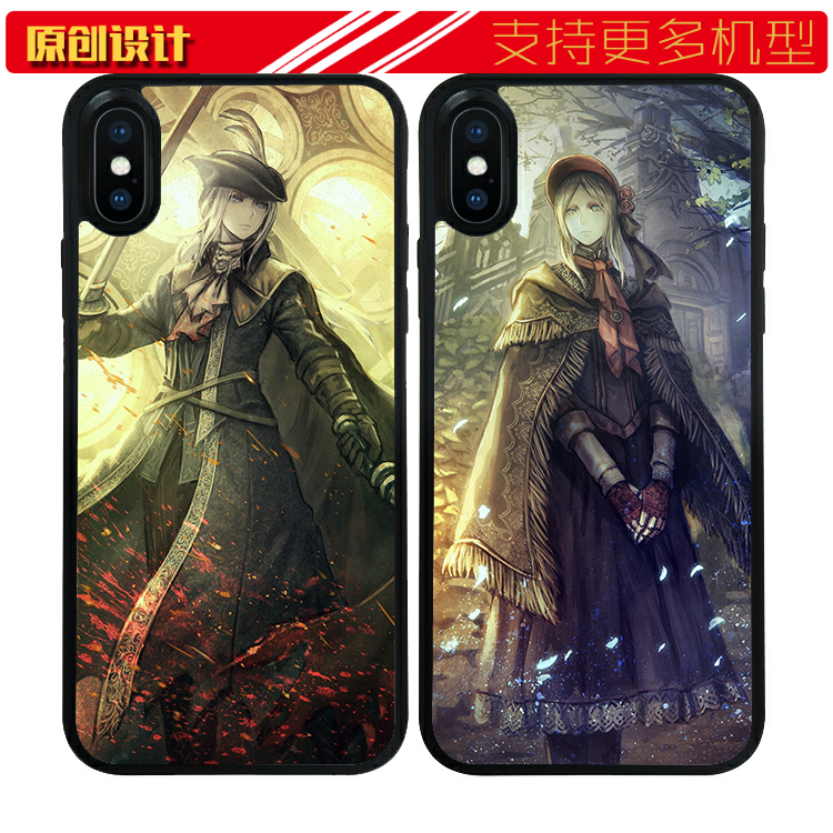 适用于华为PS4血源诅咒人偶玛丽亚手机壳防摔软XSMAX苹果11PRO11pro