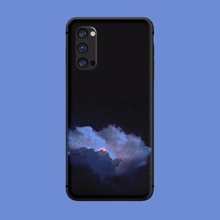 适用于磨砂防摔手机壳oppo冷淡风findx3简约reno/5pro/7se/3/ace2