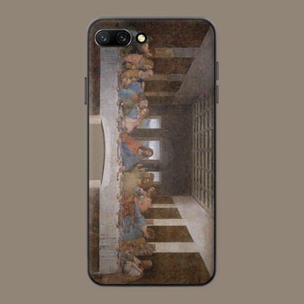 适用于最后的晚餐荣耀50se/30s/20i/60手机壳v9/v40/v30pro欧美油画