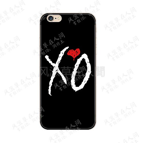 适用于iphone5/13苹果11pro小米手机壳明星The Weeknd盆栽哥XO三星