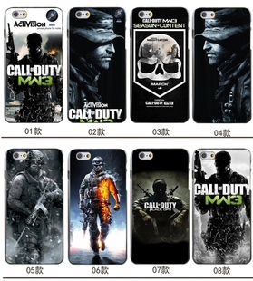 适用于iphone11手机壳/12/7全包Plusx保护套13硅胶se定制使命召唤